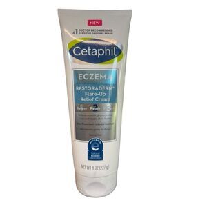 Cetaphil Eczema Restoraderm® Flare-Up Relief Cream, 8 oz NEW and SEALED